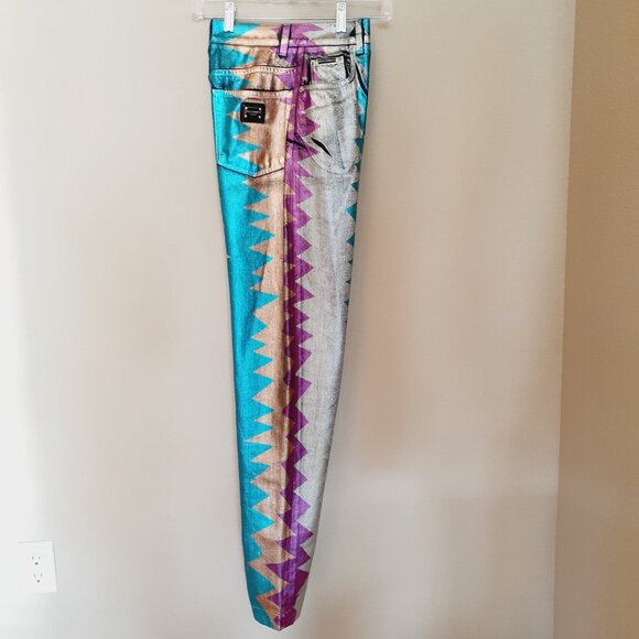 Dolce & Gabbana Amber Painted Jeans - Picture 3 of 16